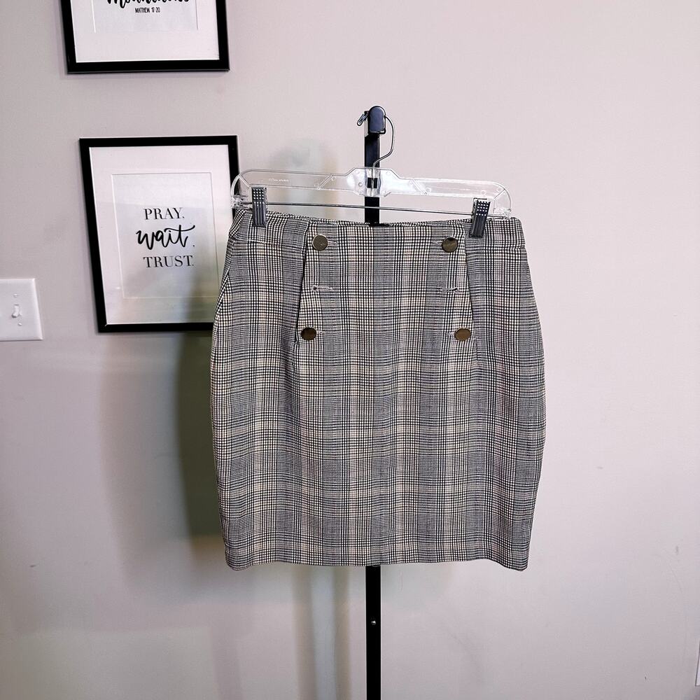 HM Women Size 6 Plaid Skirt